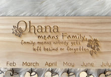 Load image into Gallery viewer, Ohana Anniversary/Birthday Wall Hanger
