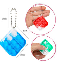 Load image into Gallery viewer, Fidget Popper Toy w/ Keychain
