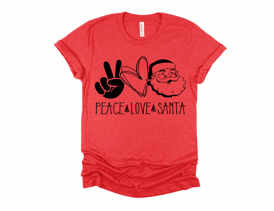 Peace Love Santa