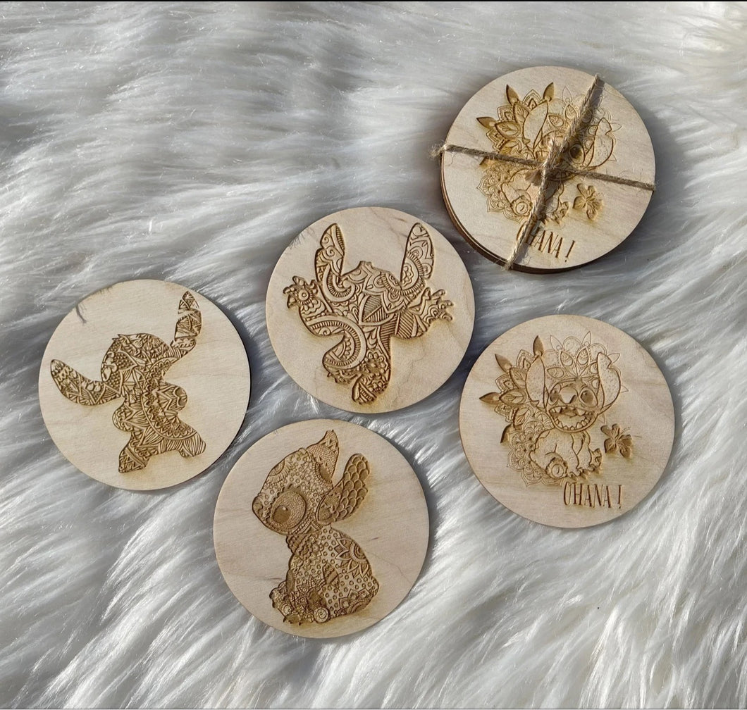 Mandela Ohana Coaster Set